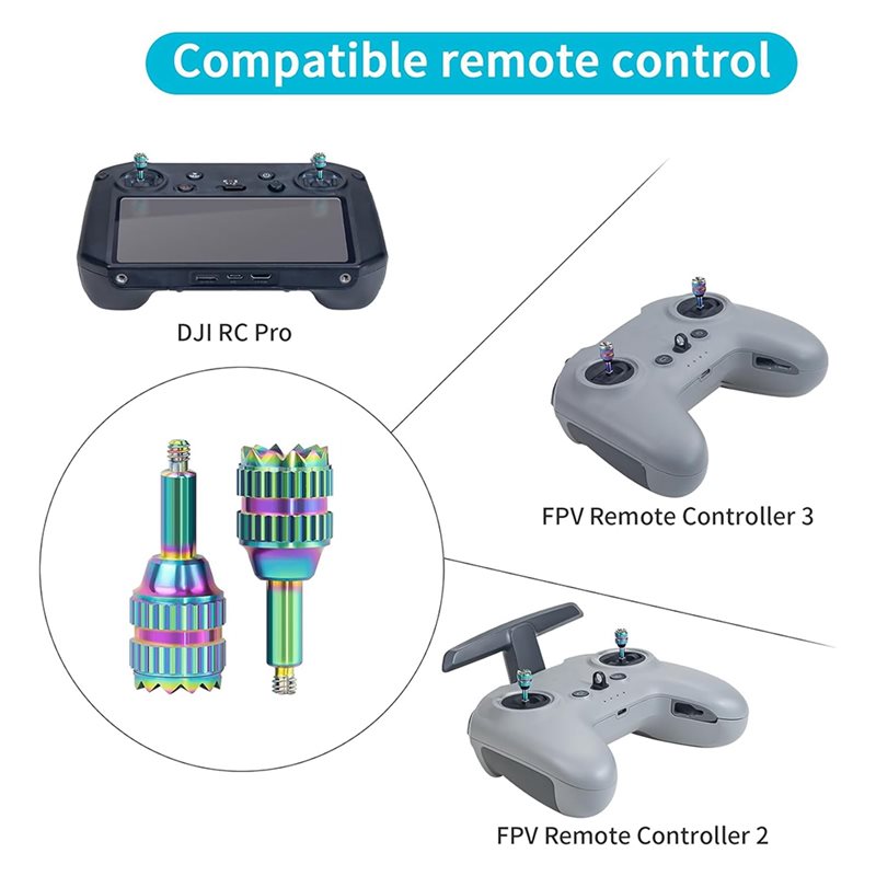 Y47A Stik Kontrol Logam untuk  - Drone Control Stick ulasan dan harga