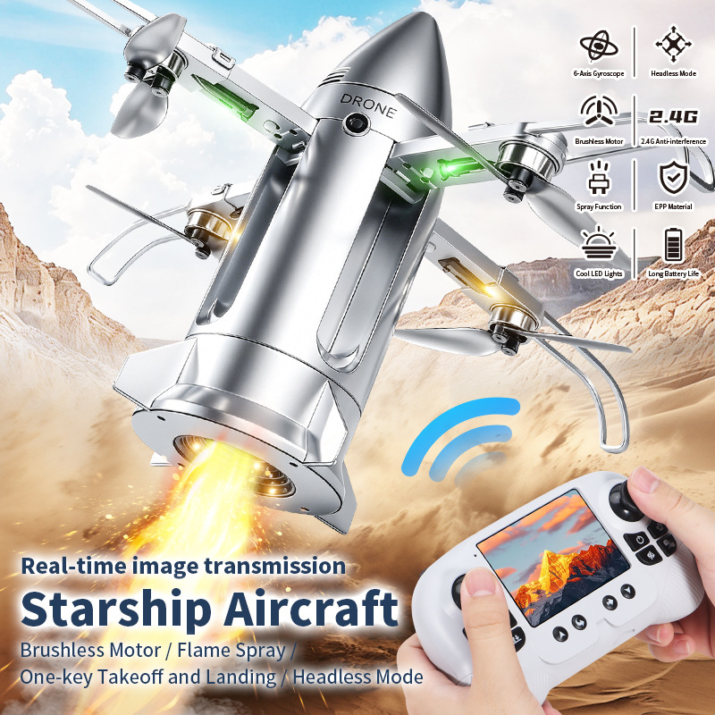 OZ X6, Drone Roket dengan Laya - Drone Controller Screen ulasan dan harga